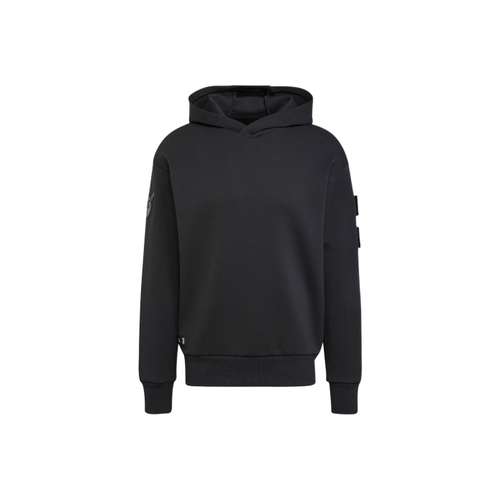 Adidas x YOUWENTUSI LIANMINGKUAN NASA Juventus FW24 DOUBLEKNIT Толстовка Платье-ханьфу в стиле худи Мужской Черный