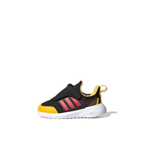 Adidas x Disney Антискользящая устойчивая к истиранию низкая обувь для малышей черного цвета для младенцев и малышей