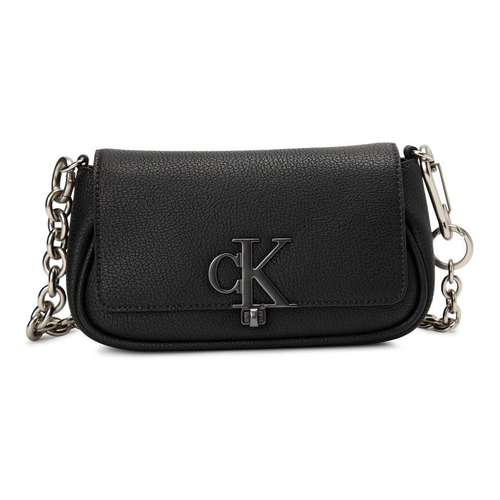 CALVIN KLEIN Сумка через плечо из синтетического материала женская черная