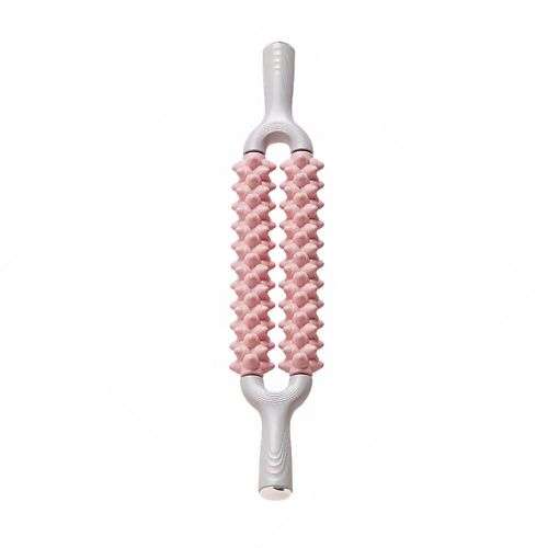 QUALIGO Антицеллюлитный массажер для тела и живота ручной двухрядный