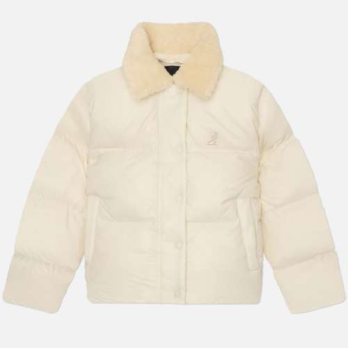 Женский пуховик Kangol Shearling Collar Down