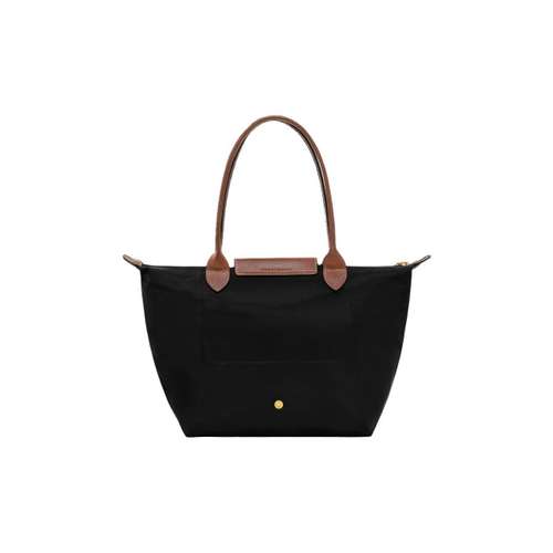 LONGCHAMP Полиамидная сумка-тоут сумка для покупок средняя женская сумка черная