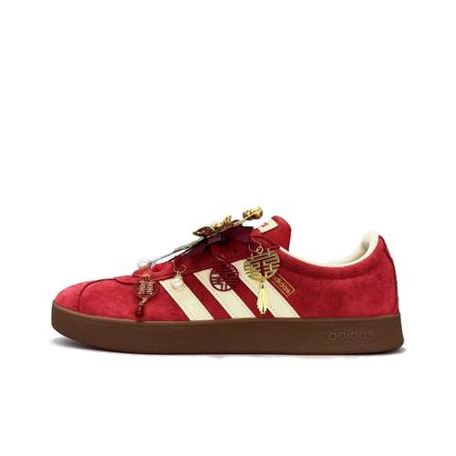 Adidas Vl Court Classic Любовь навсегда Устойчивые к истиранию против скольжения низкие кроссовки для скейтбординга