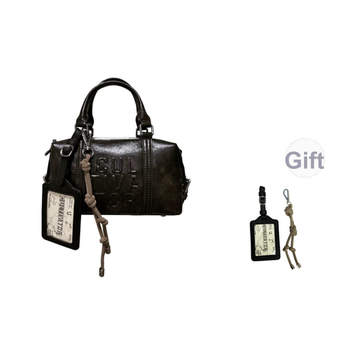 CULTIVATOR ПУ (полиуретан) Бостон Сумка Сумка Маленькая Женская Темно-Коричневая