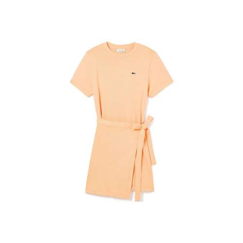 LACOSTE Короткое платье с короткими рукавами для женщин