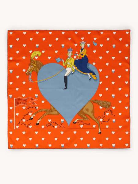 Hermes Silk Scarf