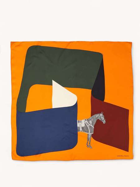 Hermes Silk Scarf