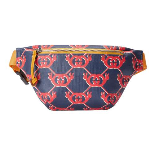 Gucci Canvas Сумка через плечо Поясная сумка (бандана) Сумка на груди (слинг) Детская сумка Детский синий красный