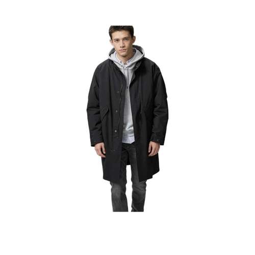 UNIQLO Мужское черное пальто