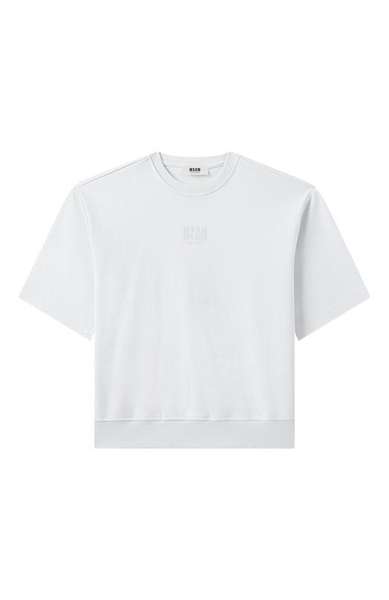 Детское: Хлопковый свитшот MSGM kids