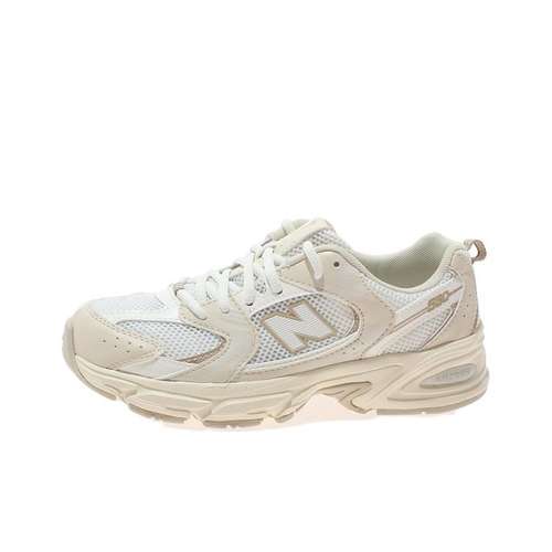 New Balance NB 530 Устойчивые к истиранию Низкие Кроссовки для Беговых Занятий Детские Белые