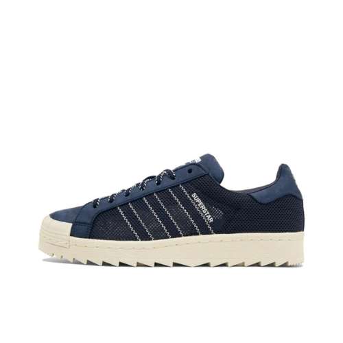 Adidas Originals X CLOT Superstar Low Повседневная обувь унисекс Морской синий