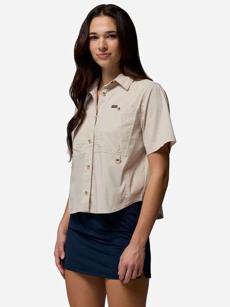 Рубашка с коротким рукавом женская Columbia Brea Falls Woven SS