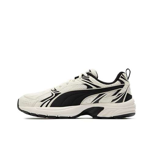 PUMA Milenio Low Casual Беговые Кроссовки Унисекс Бежевый Белый Черный