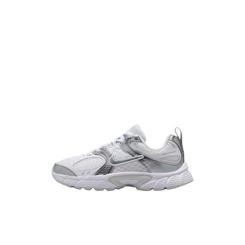 Nike V5 RNR Аbrasion Resistant Низкие Кеды Детские Лайфстайл Серебристые