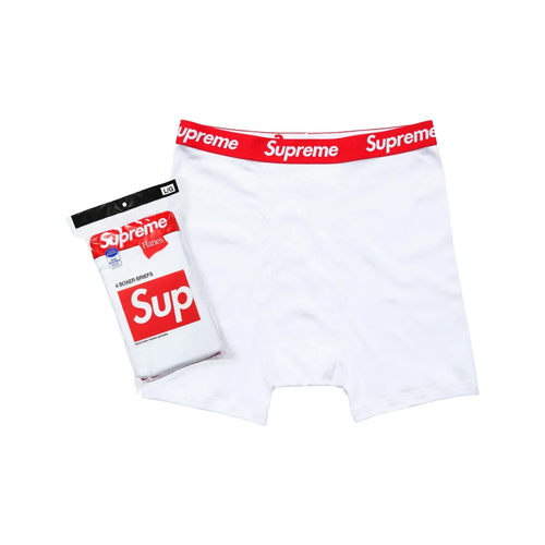 Supreme X HANES SS26 WEEK1 Боксеры 4 шт Мужские 4 шт