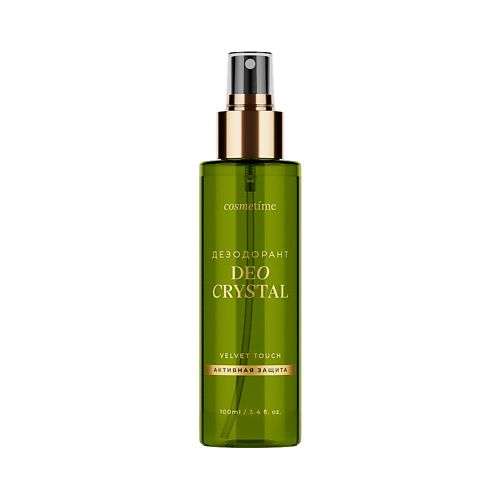 COSMETIME Дезодорант женский спрей натуральный VELVET TOUCH
