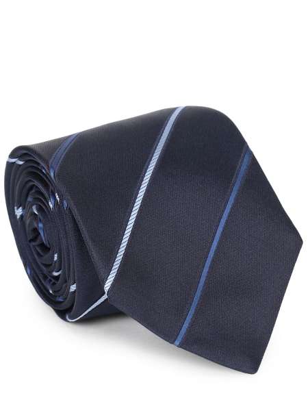 Галстук шелковый, CANALI, HJ04580/000/18/5 Темно-