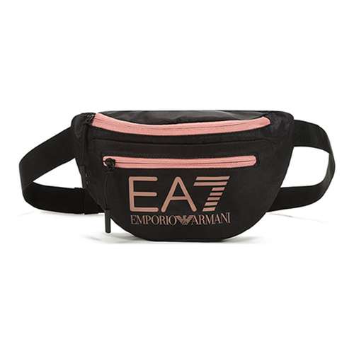 EMPORIO ARMANI EA7 Ткань Слинг-Сумка Пояс Сумка Стандартная Мужская Черная Серый Розовый