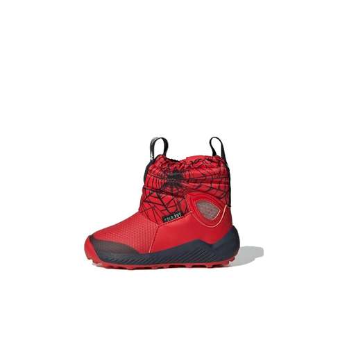 MARVEL x Adidas ActiveSnow Водонепроницаемая и Теплая MID Обувь для малышей Красный Черный Для младенцев и малышей