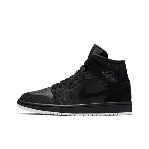 Jordan Air Jordan 1 Женские Кожа Матовый Противоскользящий Устойчивый к Износу Легкий