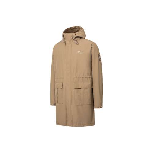 Erke Life Collection Тренчкот Мужской Латте Коричневый