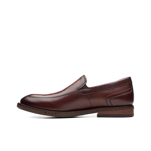 Clarks Повседневные кожаные туфли с низким верхом коричневые мужские