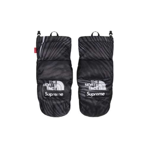 Supreme Palm Suede Nylon Down Gloves Unisex