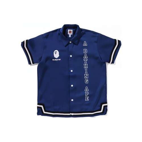 A BATHING APE Детский топ с принтом летний для подростков