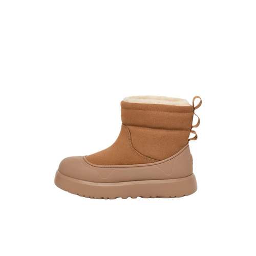 UGG CLASSIC MINI Противоскользящие устойчивые к истиранию детские ботинки коричневый детский
