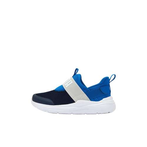 PUMA SOFTRIDE Wired 2 Устойчивые к истиранию Низкие Детские Повседневные Кроссовки Синий Черный