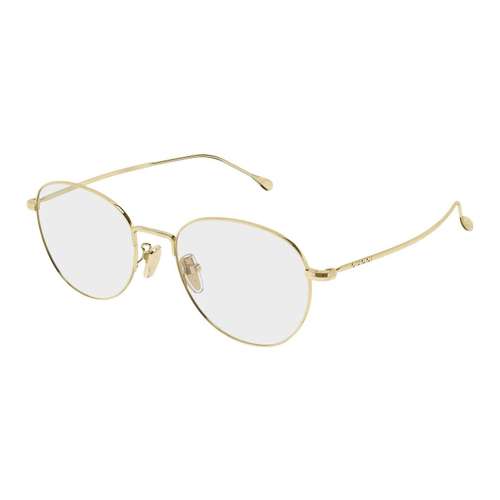GUCCI Металлические Овальные Очки с Диоптриями Женские Многоцветные