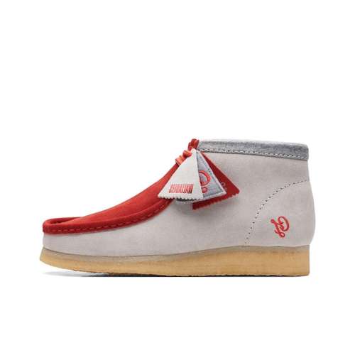 Clarks Artificial Suede Casual Shoes Men's Gray Clarks Искусственная замша Повседневная обувь Мужская Серый