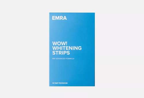 Отбеливающие полоски | EMRA | Whitening Strips by