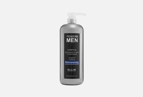 Шампунь для волос и тела освежающий | Ollin Professional | PREMIER FOR MEN