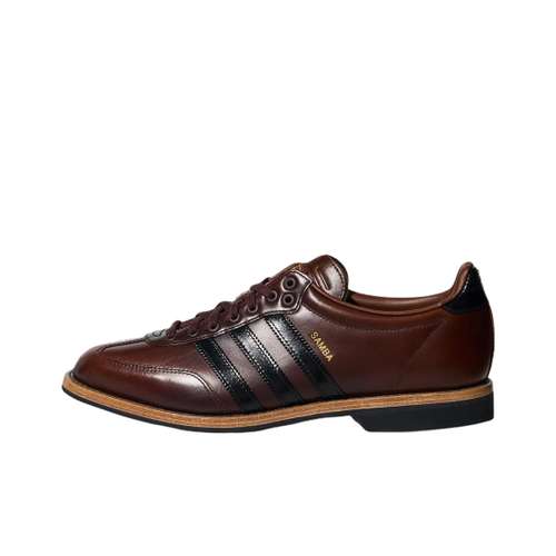 Adidas Originals Samba Повседневные кожаные туфли Унисекс Коричнево-черные