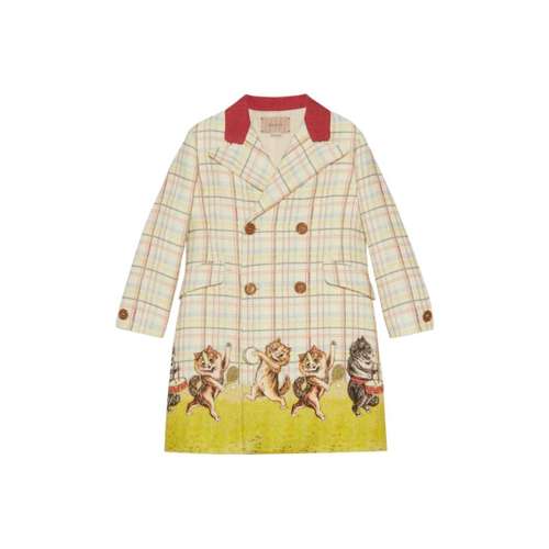 GUCCI Желтое Детское Пальто