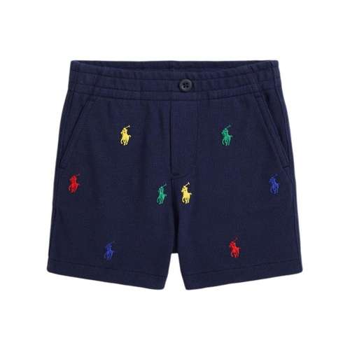 Polo Ralph Lauren FW24 Шорты для малышей и детей раннего возраста Темно-синий