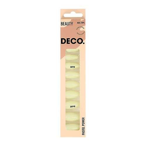 DECO. Набор накладных ногтей PASTEL POWER babe