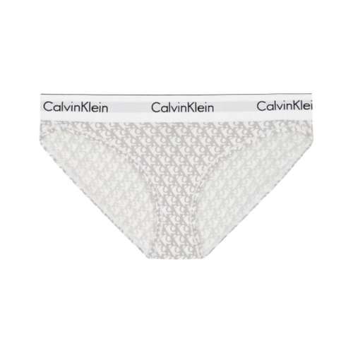 Calvin Klein Бикини Женские Серый Белый