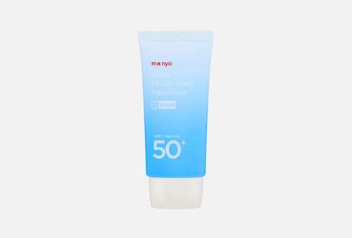 Солнцезащитный крем для лица SPF 50+ | Ma:nyo | Lotus Primer-Free
