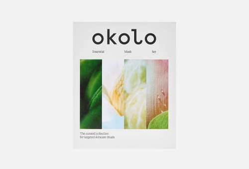 Набор тканевых масок для лица | OKOLO | Essential Mask Set