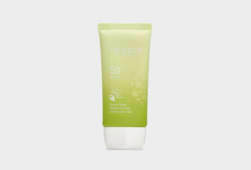 Солнцезащитный гель с зеленым виноградом Себум контроль SPF50+ PA++++ | Frudia | Green Grape Sebum Control Cooling Sun Gel