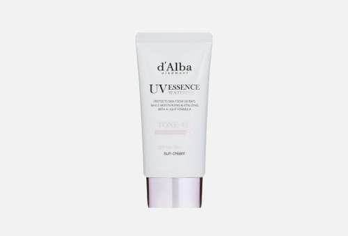 Солнцезащитный крем для лица SPF50+ | d'Alba | Waterfull Tone-Up Sun Cream Purple