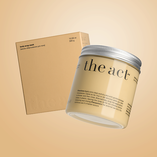 THE ACT Моделирующая контрастная антицеллюлитная маска-обертывание для тела