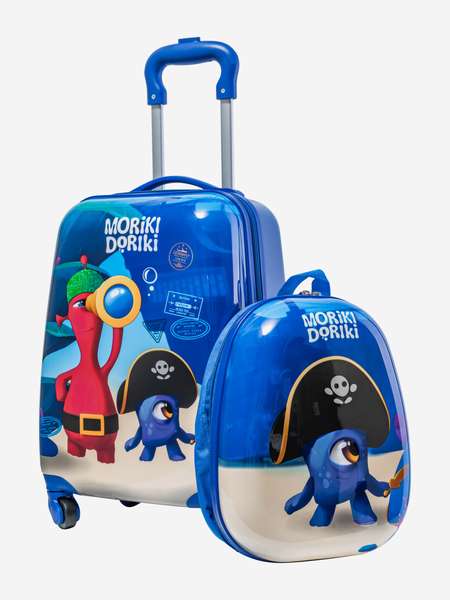 Набор для путешествий детский для мальчика MORIKI DORIKI (чемодан и рюкзак) Pirate Travel Set, 2 предмета