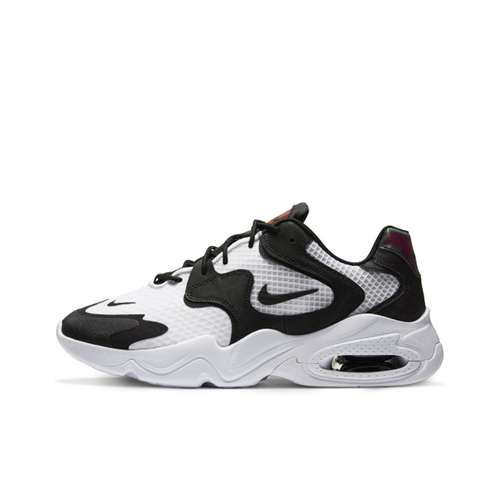 Nike Air Max 2X Дышащие Низкие Кроссовки с воздушной подушкой для бега Мужские Черно-белые