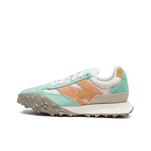 New Balance xc 72 Винтаж Текстиль Кожа Низкий Верх Беговые Кроссовки Унисекс Зеленый Оранжевый