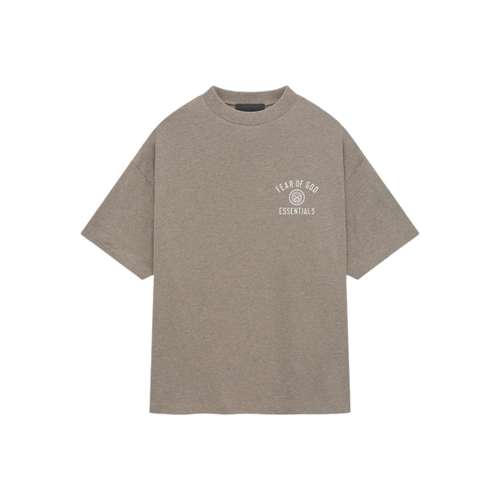 Fear of God ESSENTIALS FW24 Праздничная коллекция T-рубашка мужская темно-пыльно-серый