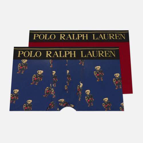 Комплект мужских трусов Polo Ralph Lauren Stretch Cotton Trunk 2-Pack